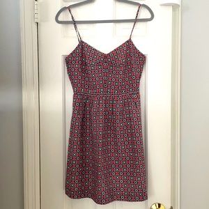 JCrew women’s dress size 2 pink black and white